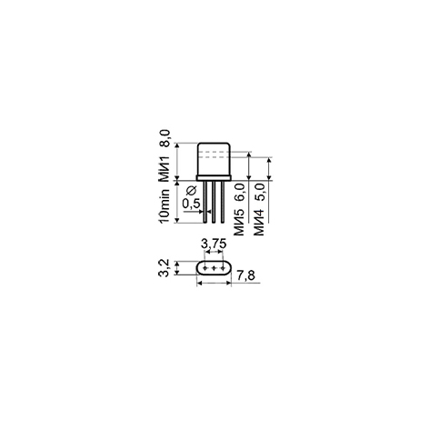 FP2P6-720-МI5, FP2P6-720АB-МI5, FP2P6-720АBV-МI5 - Dimensions